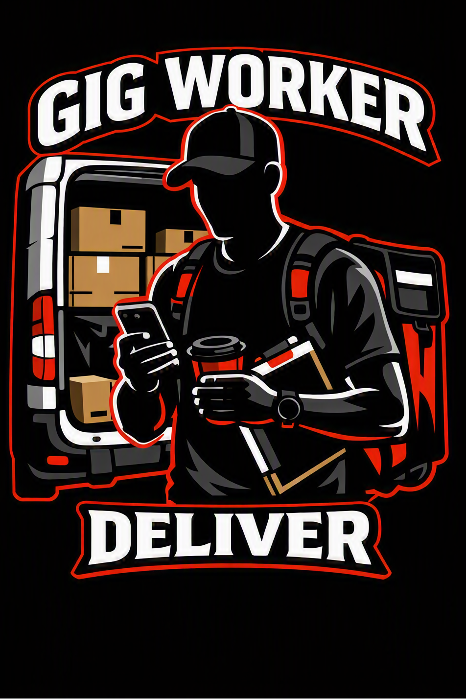 The Grind Don't Stop - T Shirt