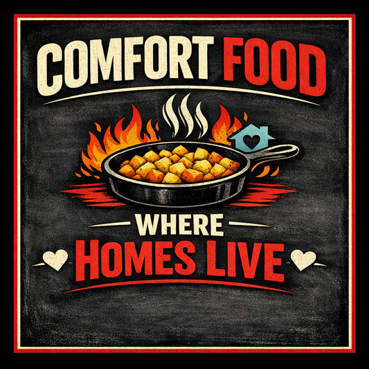 Comfort Food – Where Homes Live Graphic Tee