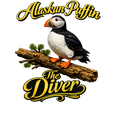 Alaskan Puffin The Diver Graphic Tee