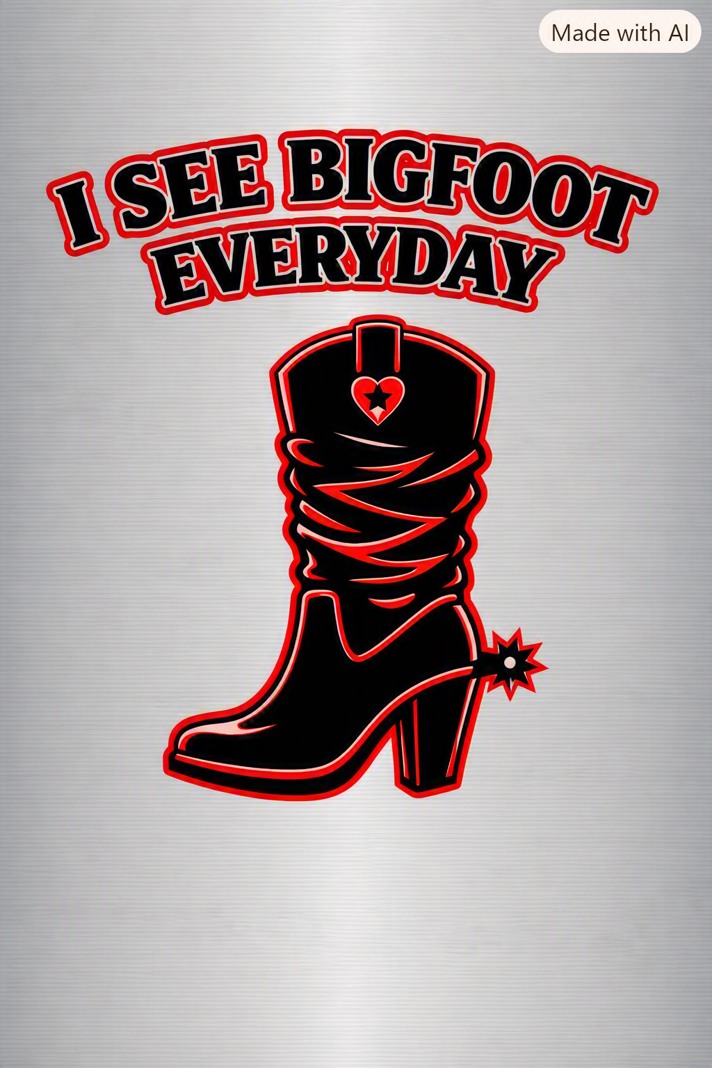 Bigfoot Was Here Graphic Tee – The Original Monster
