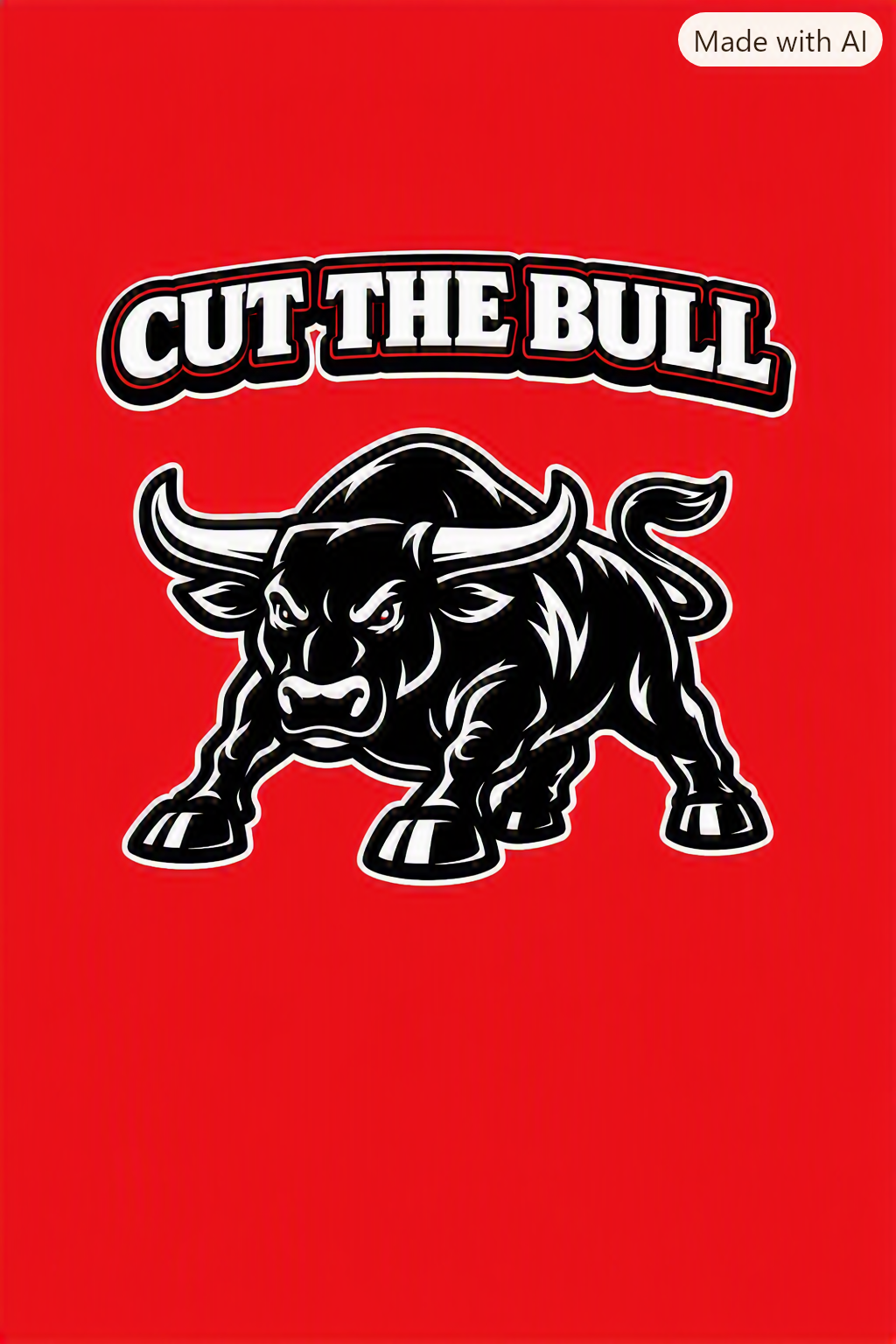 Cut the Bull Tee Shirt