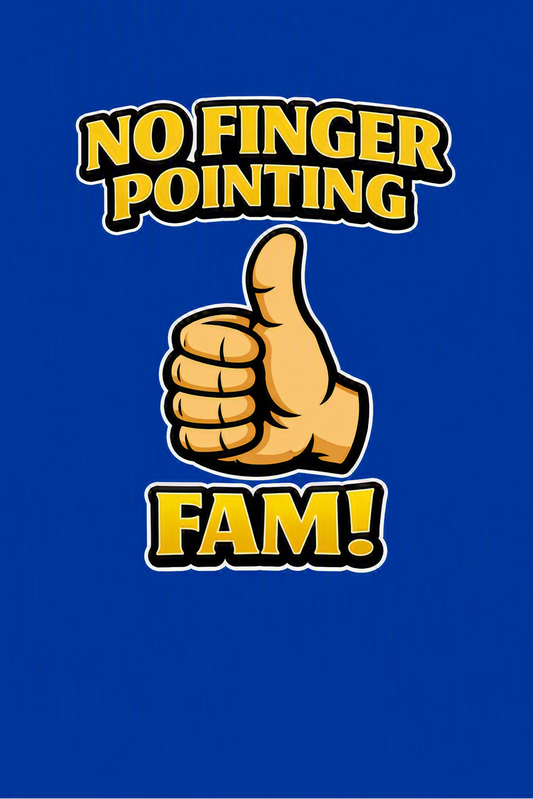 No Finger Pointing - T Shirt