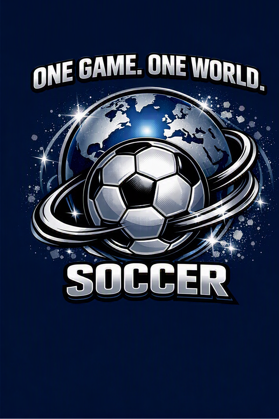 One Game, One World Soccer Tee