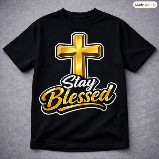 Stay Blessed, Be Humble Tee - T Shirt