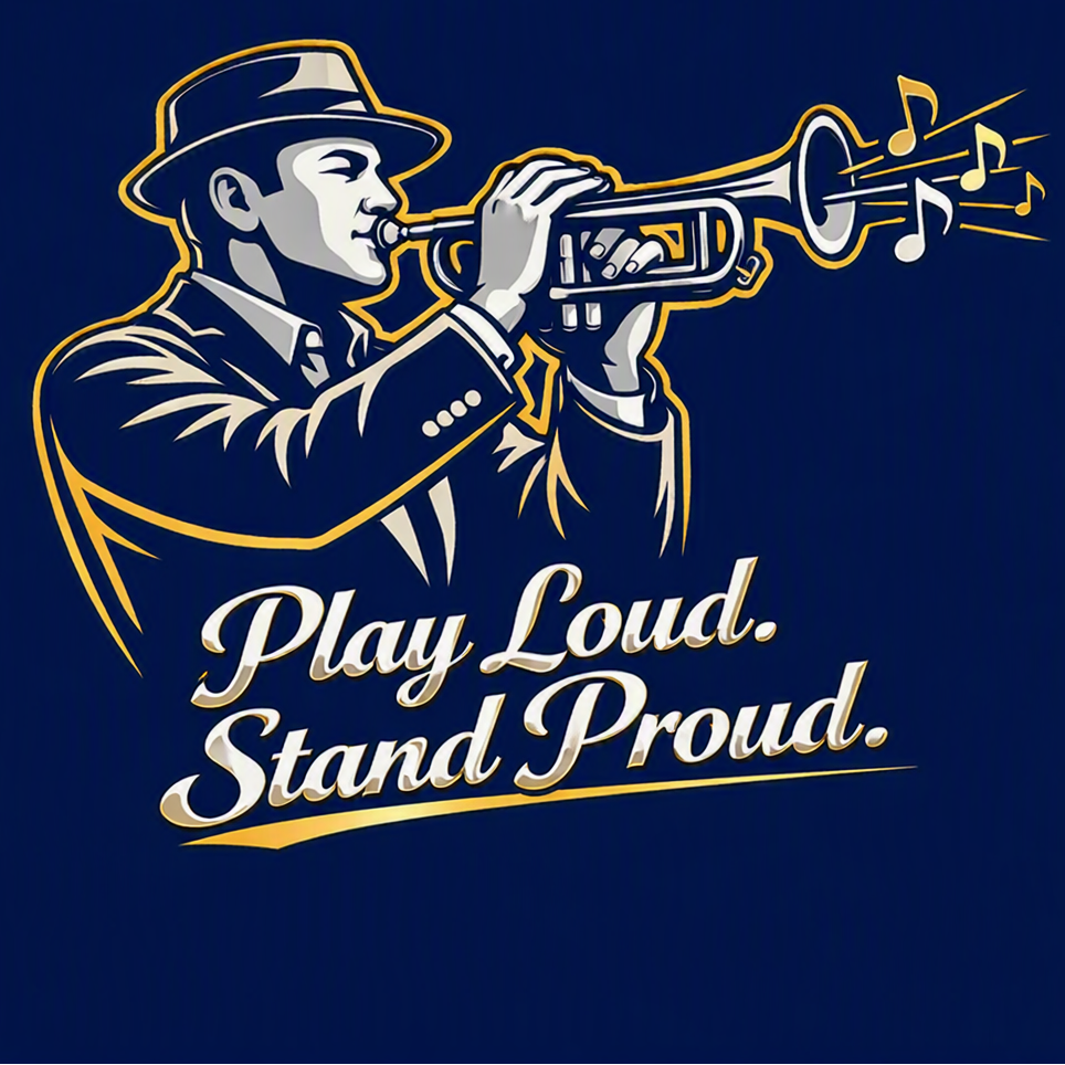 Male Trumpeter Graphic Tee